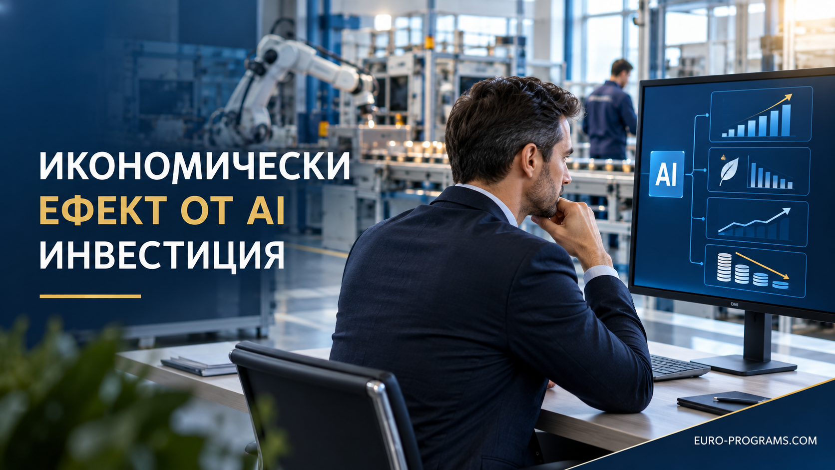 Икономически ефект от AI инвестиция за европейско финансиране