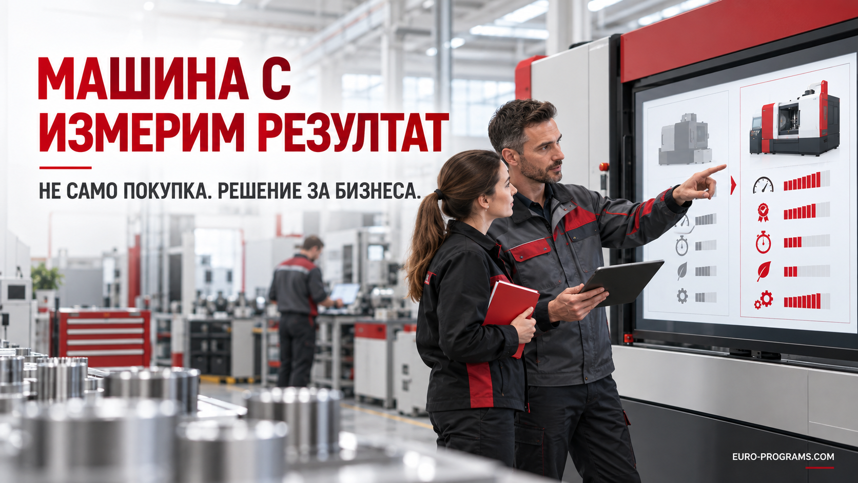 Измерим резултат от инвестиция в машина
