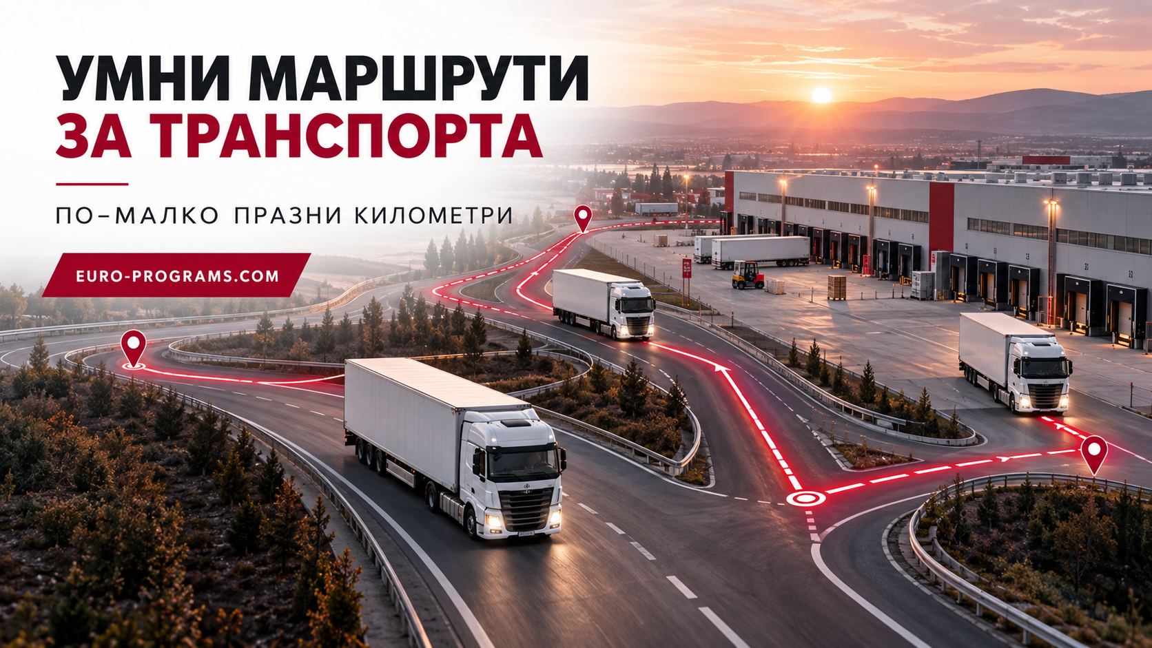 Интелигентно планиране на транспортни маршрути и оптимизация на автопарк